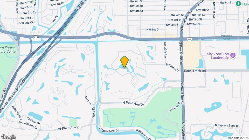 3051 N Course Dr, Unit 404 Map and Location Details