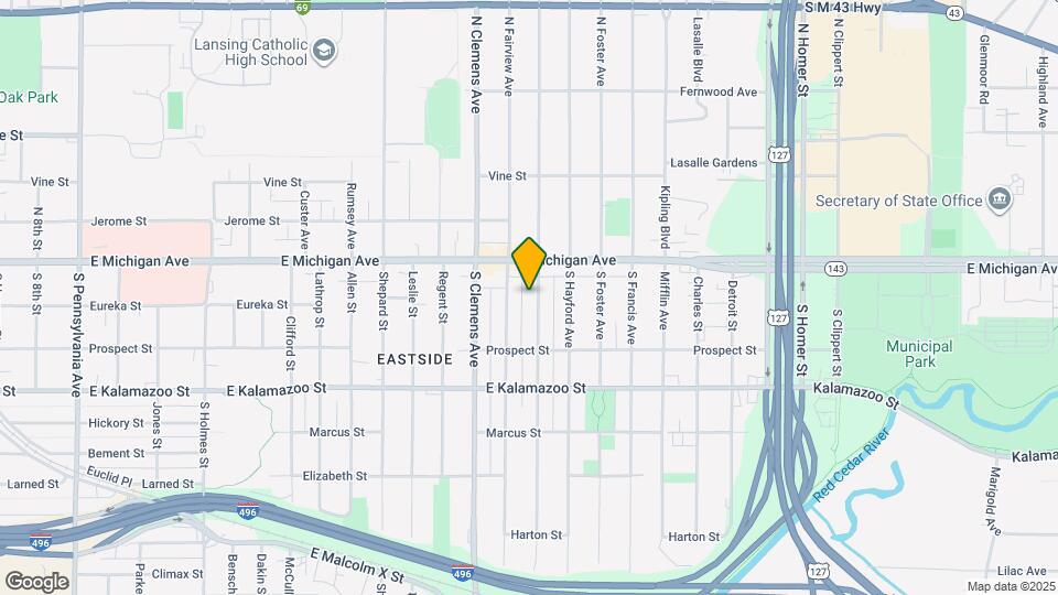 132 S Magnolia Ave Map and Location Details