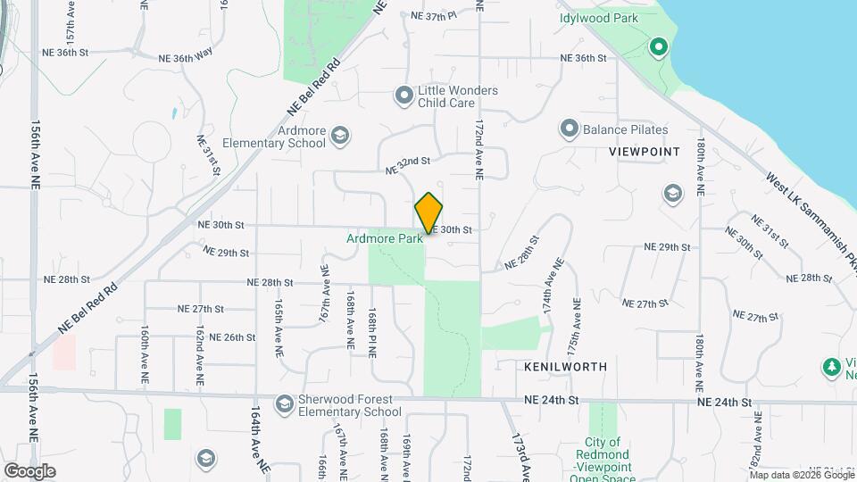 17002 NE 28th Pl Map and Location Details