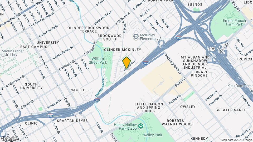 838 Jeanne Avenue Mapa y Detalles de la Ubicación