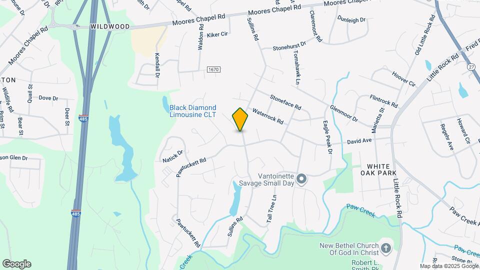 7203 Waldon Park Lane Map and Location Details