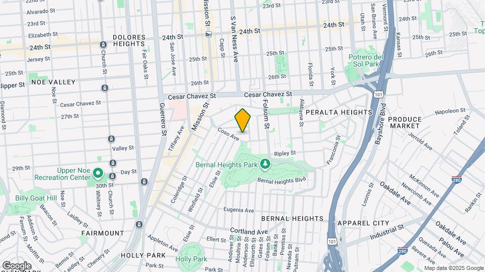 38 Aztec St Map and Location Details