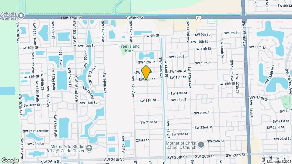 1520 SW 145th Ave Map and Location Details