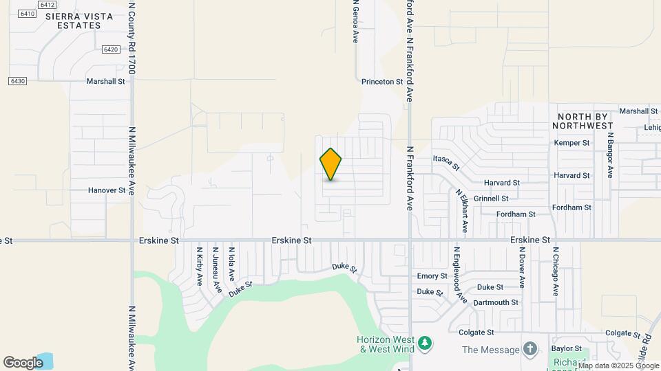 5917 Harvard St Map and Location Details