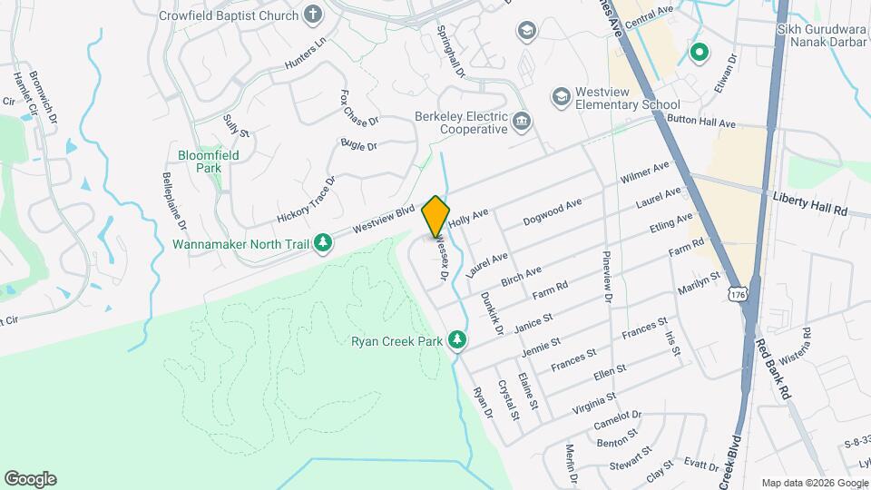 102 Wessex Dr Map and Location Details