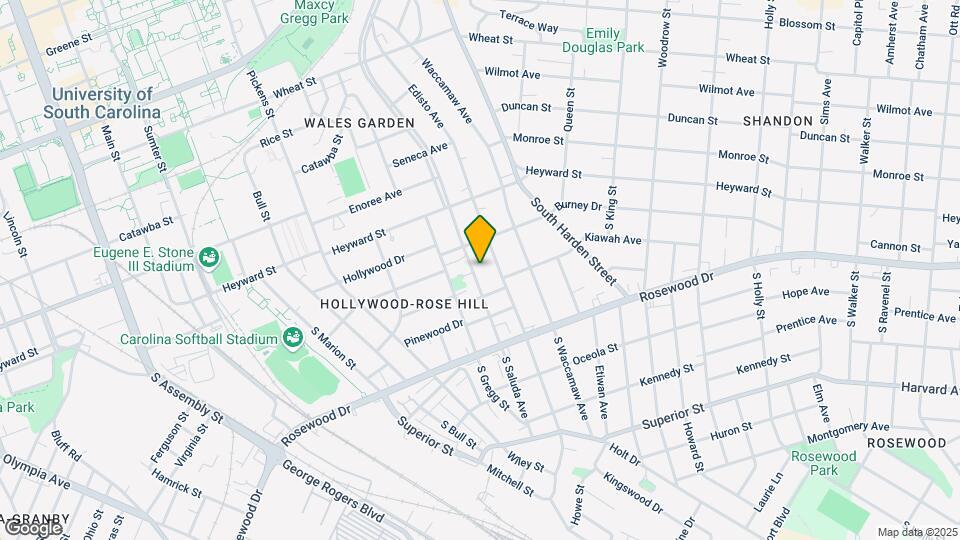210 S Saluda Ave Map and Location Details