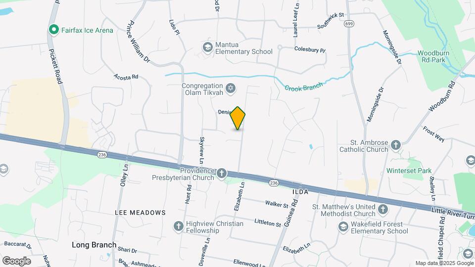 3838 Glenbrook Rd Map and Location Details