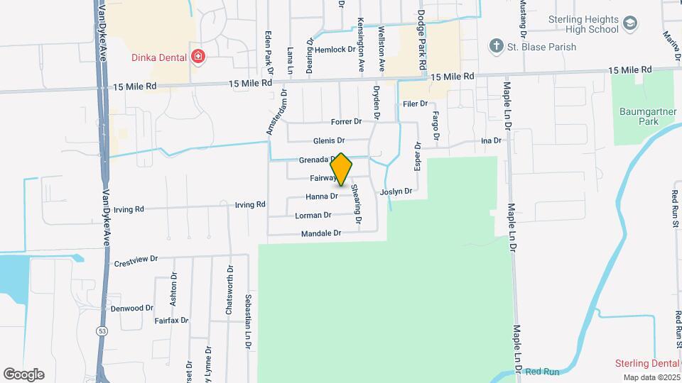 11223 Hanna Dr Map and Location Details