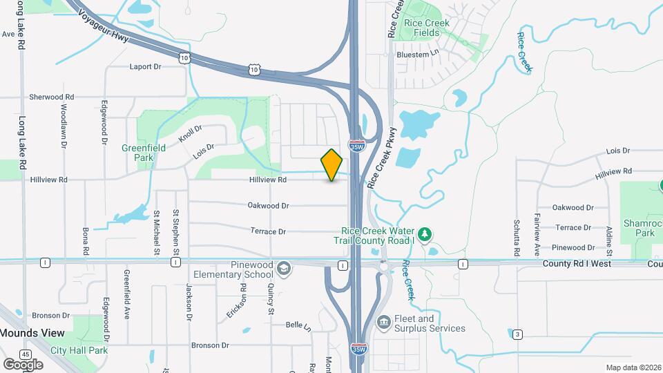 2090 Hillview Rd Mapa y Detalles de la Ubicación