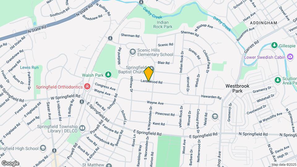 350 Larchwood Rd Map and Location Details