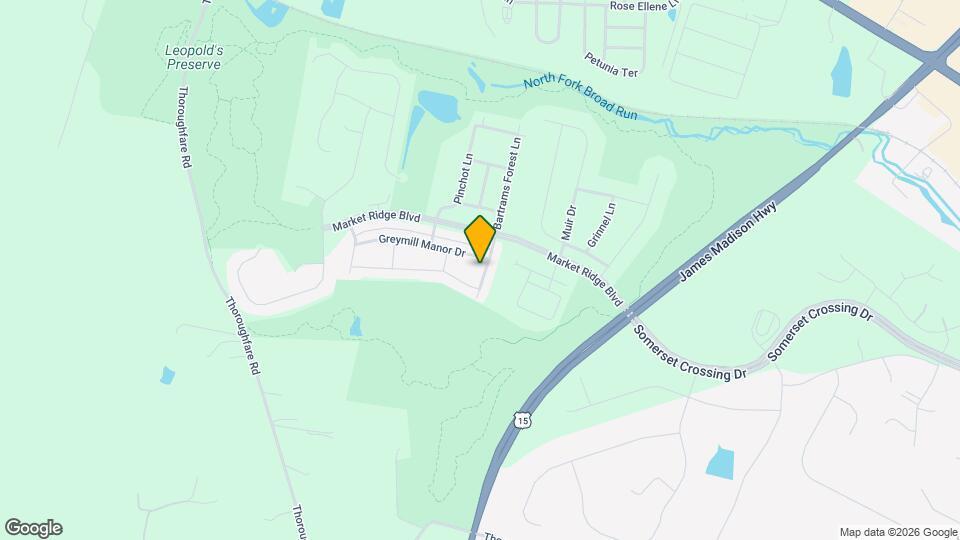 6830 Hartzell Hill Ln Map and Location Details