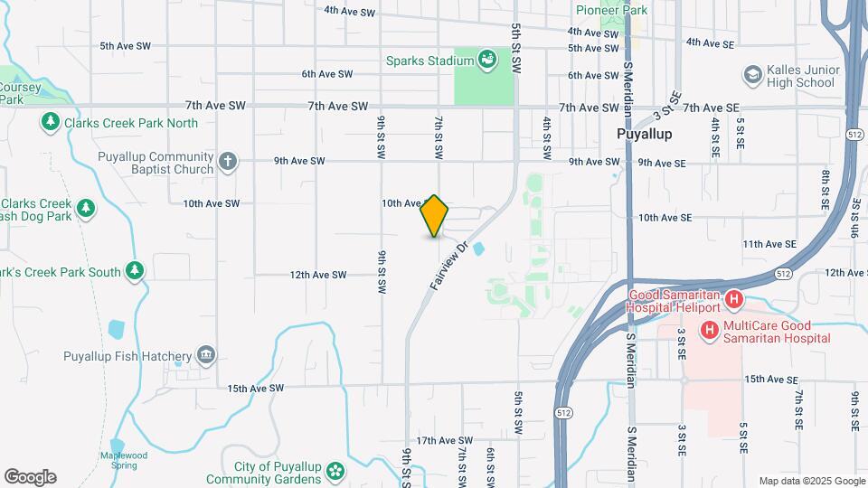 1102 7th St SW Map and Location Details