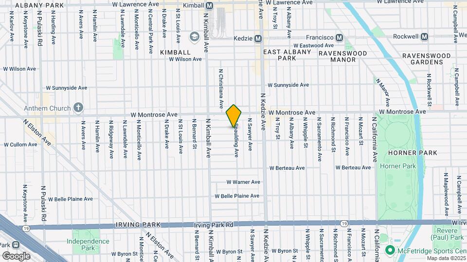 4314-4318 N Spaulding Ave Map and Location Details
