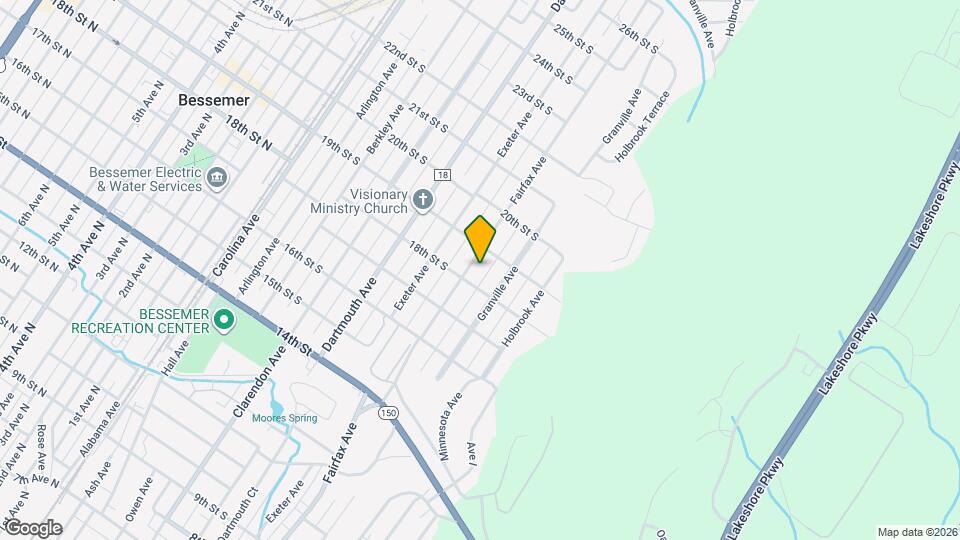 1811 Fairfax Ave Map and Location Details