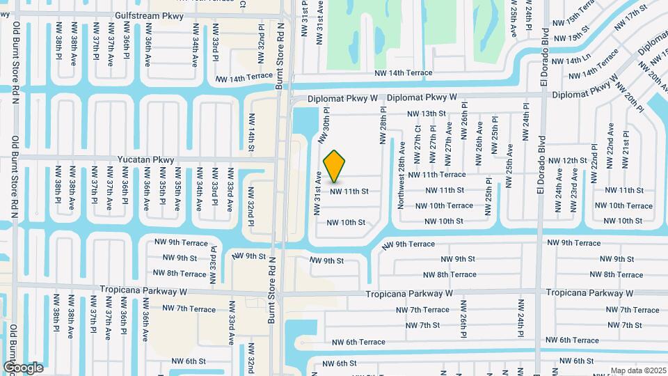 2927 NW 11th St Map and Location Details