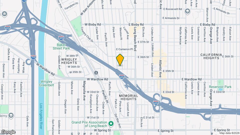 105 E 35th St Map and Location Details