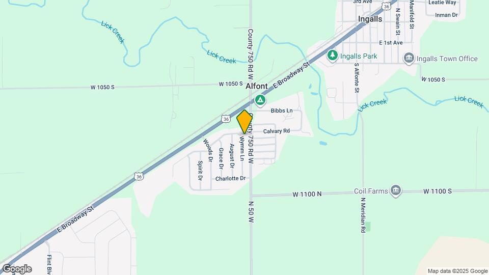 10740 Wymm Ln Map and Location Details