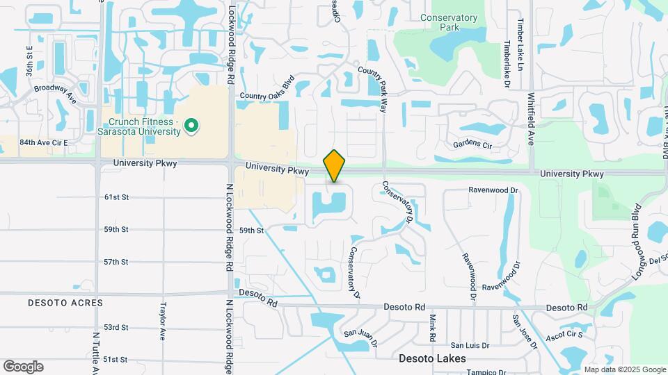 3456 Parkridge Cir Mapa y Detalles de la Ubicación