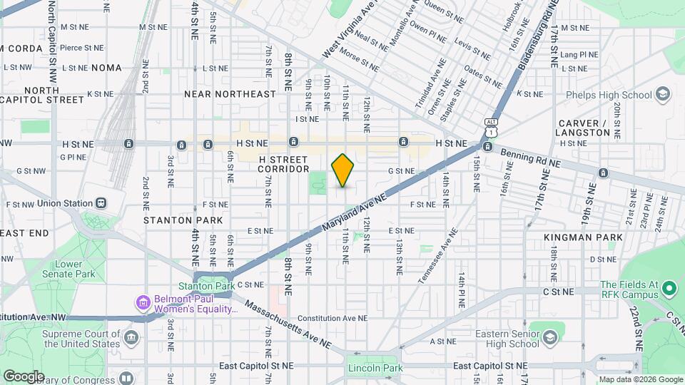 622 11th St NE Map and Location Details