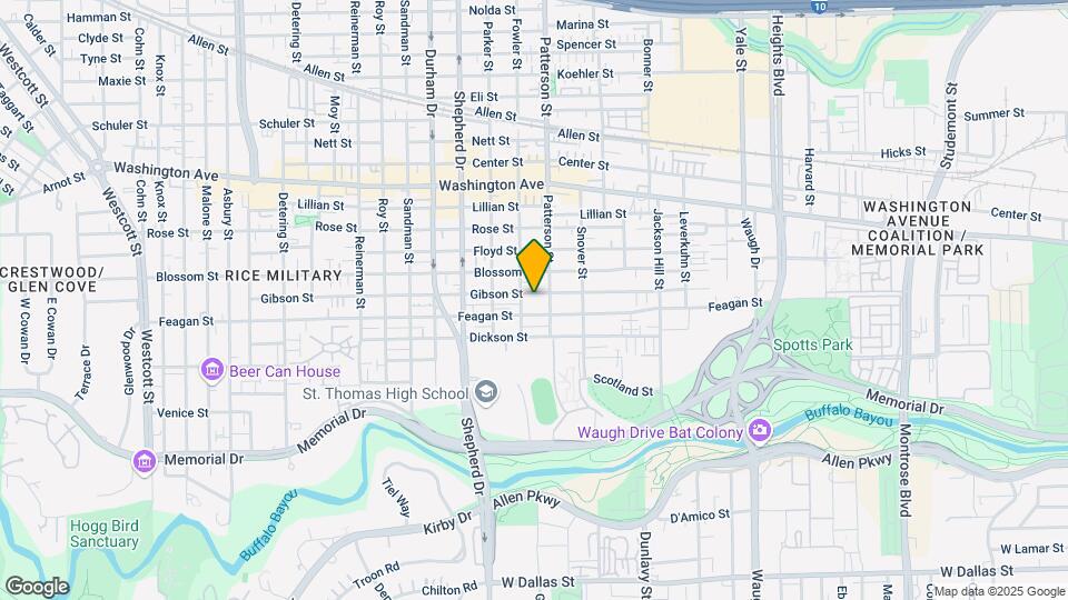 4519 Gibson St Map and Location Details
