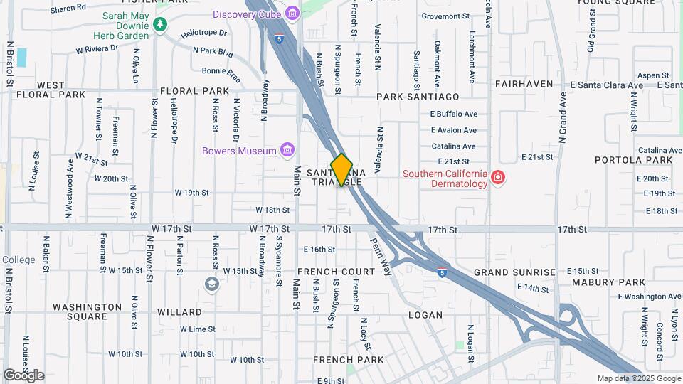 1901 N Spurgeon St Map and Location Details