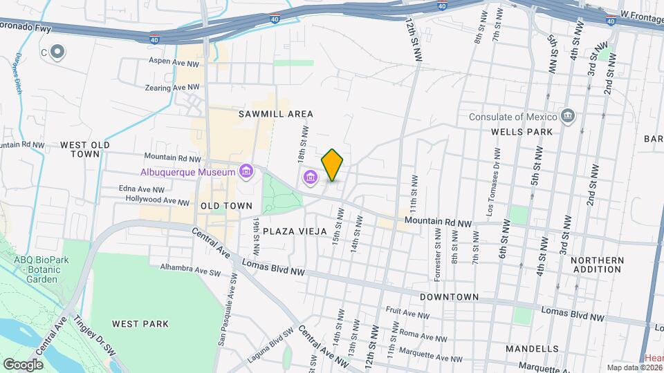 1516 Rosemont Ave NW Map and Location Details