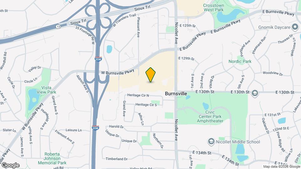 12960 Nicollet Ave, Unit 301 Mapa y Detalles de la Ubicación