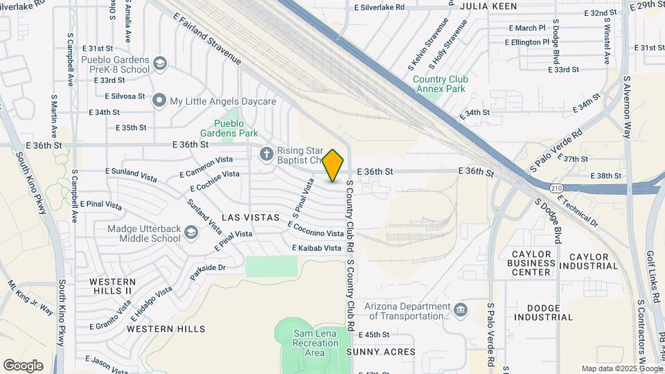 3041 E Proctor Vista Mapa y Detalles de la Ubicación
