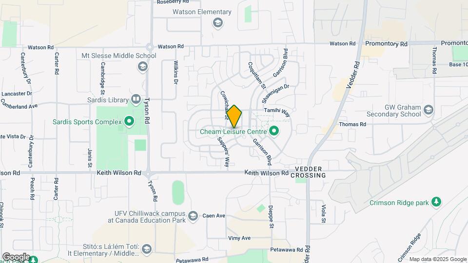 45389-45389 Chehalis Dr Map and Location Details