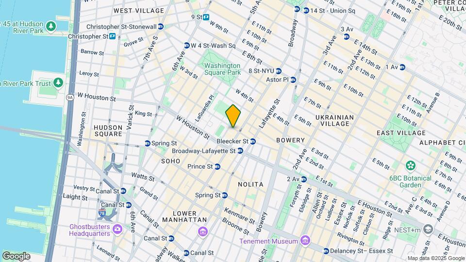 88 Bleecker St Mapa y Detalles de la Ubicación