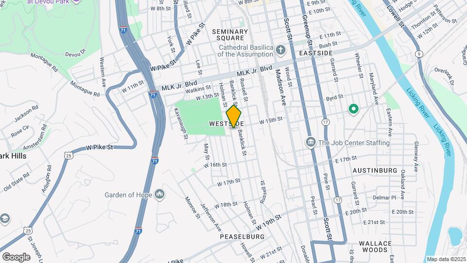 1506 Holman Ave Mapa y Detalles de la Ubicación