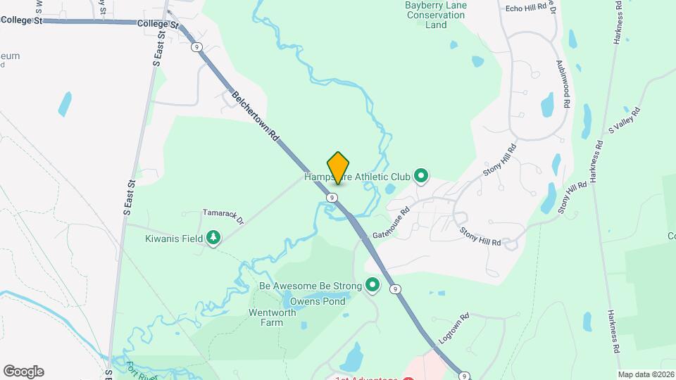 310 Belchertown Rd Map and Location Details