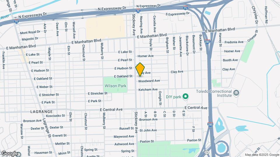 815 Woodward Ave Mapa y Detalles de la Ubicación