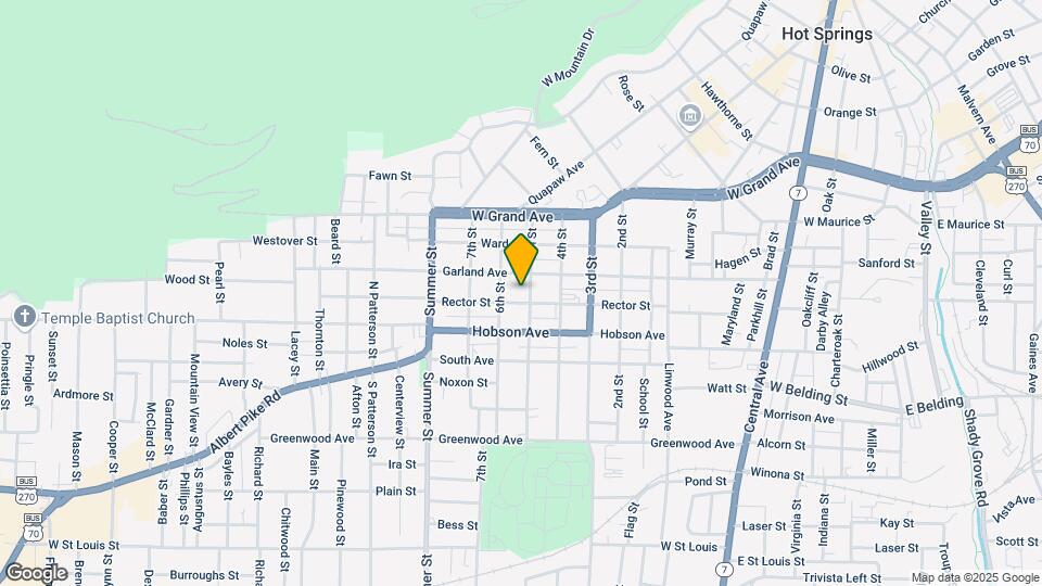 602 Rector St Map and Location Details