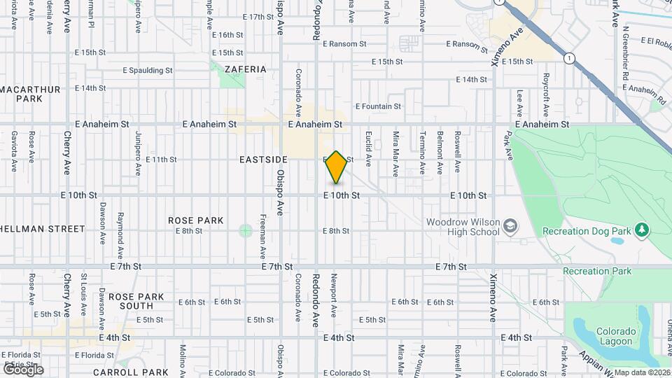 1014 Newport Ave, Unit 1014 Mapa y Detalles de la Ubicación