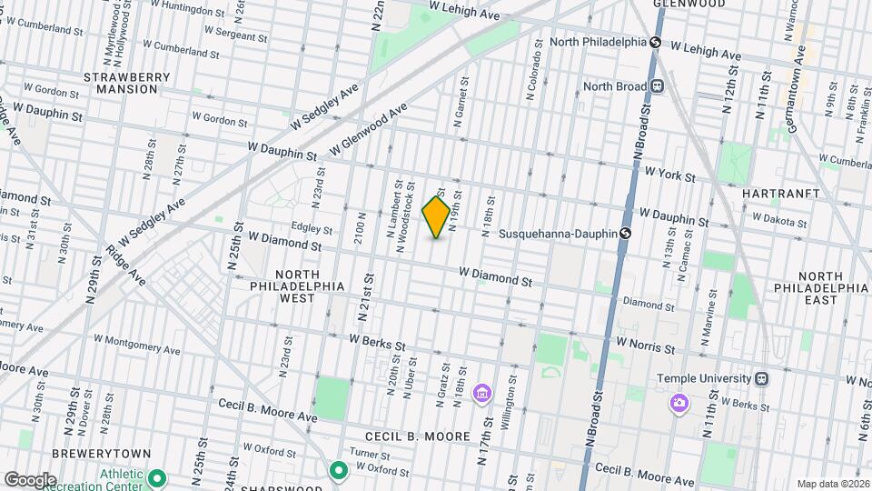 2123 N Uber St Map and Location Details