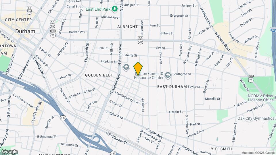 511 Eastway Ave Map and Location Details