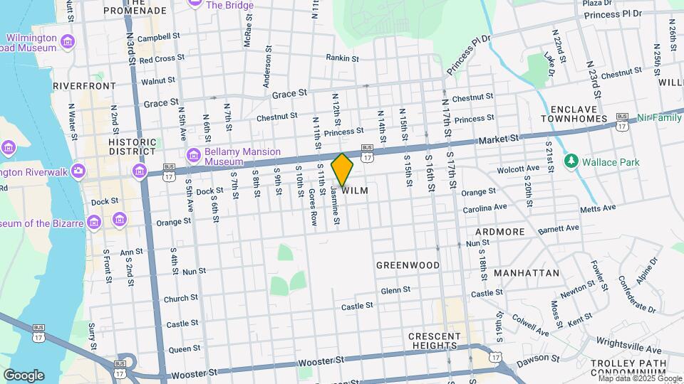 112 S 12th St Map and Location Details