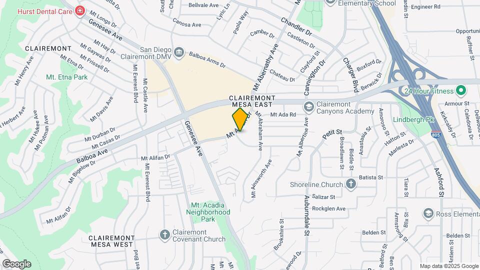 5867 Mt Alifan Dr Map and Location Details