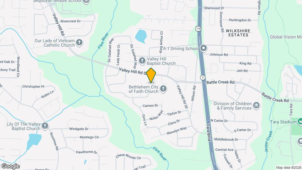 7438 Mockingbird Trail Map and Location Details