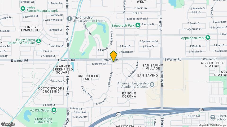 837 S Roanoke St Map and Location Details