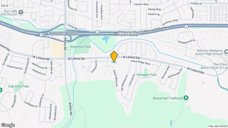 1091 Alamo Ct Map and Location Details