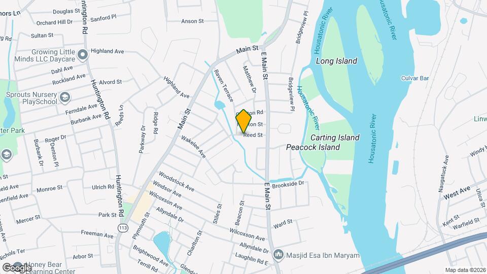 109 Reed St Mapa y Detalles de la Ubicación