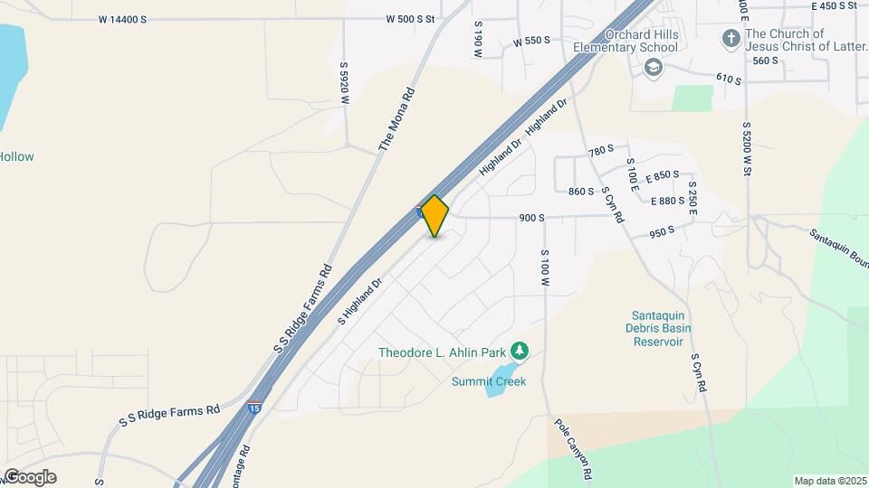 623 S Raintree Ln Map and Location Details