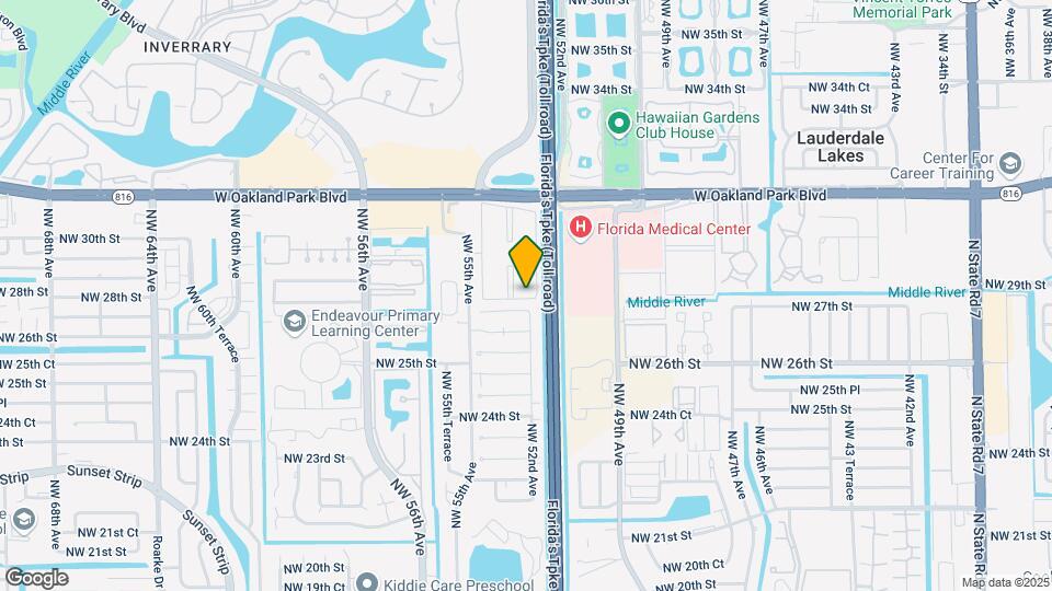 2854 NW 55th Ave, Unit 1A Map and Location Details