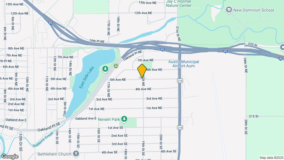 1922 5th Ave NE Mapa y Detalles de la Ubicación