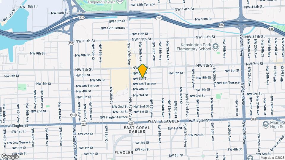 3612 NW 5th St Mapa y Detalles de la Ubicación