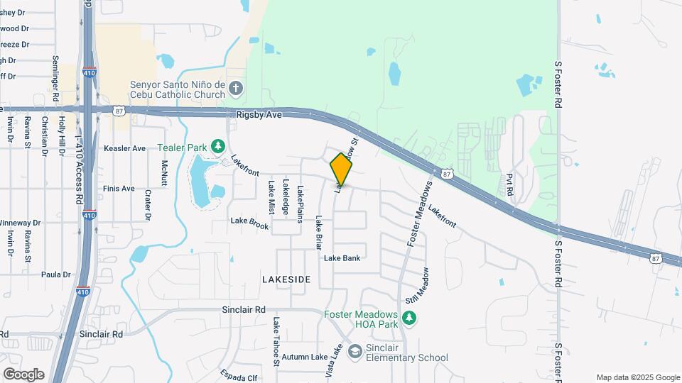 2706 Lake Meadow St Mapa y Detalles de la Ubicación