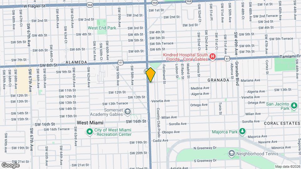 1556 San Benito Ave Map and Location Details