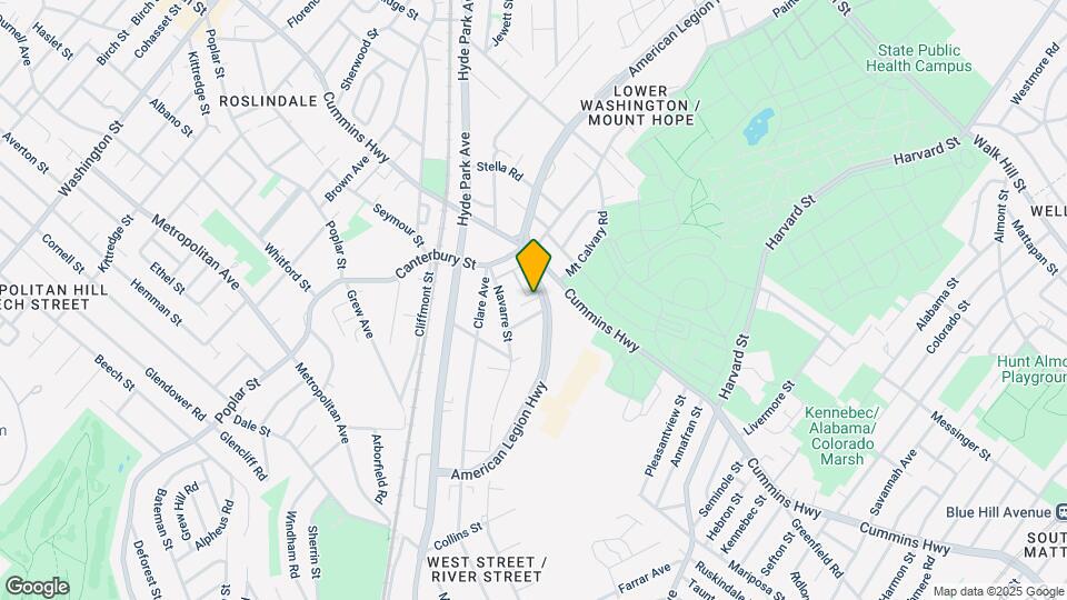 875-889 American Legion Hwy Mapa y Detalles de la Ubicación